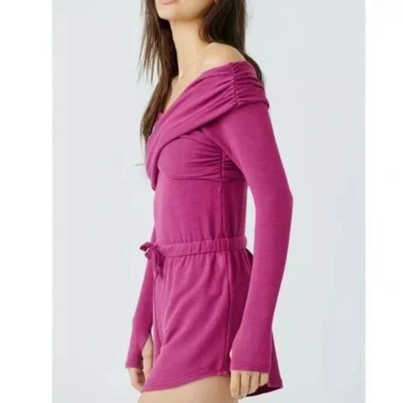 NWT Free People FP Movement Love Spell one piece romper - Picture 2 of 4